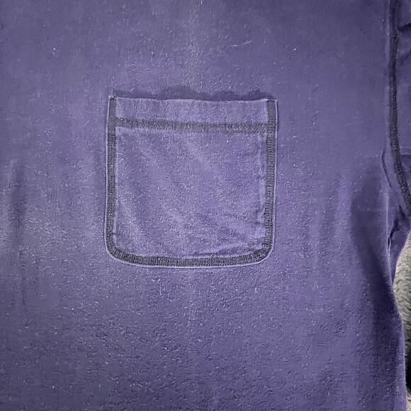 Vintage GAP Navy Blue Turtleneck Sweater Mens Medium Made USA - Picture 3 of 8